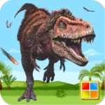 Logo of Dino World  Dino Cards 2 android Application 